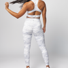 Adore II Leggings - Grey/White Camo